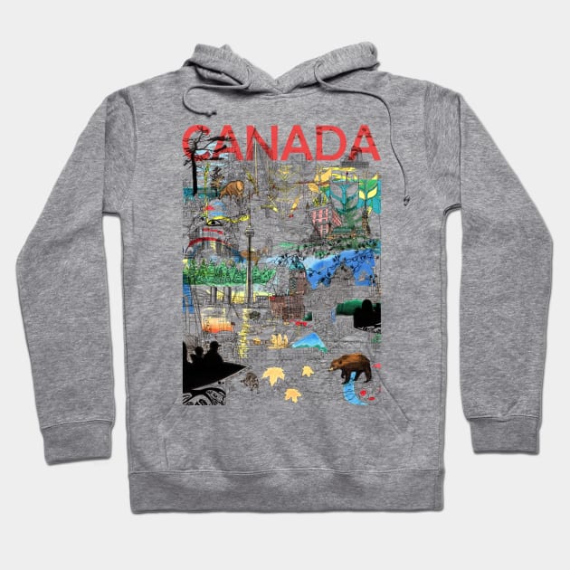 Canada Hoodie by davidbushell82